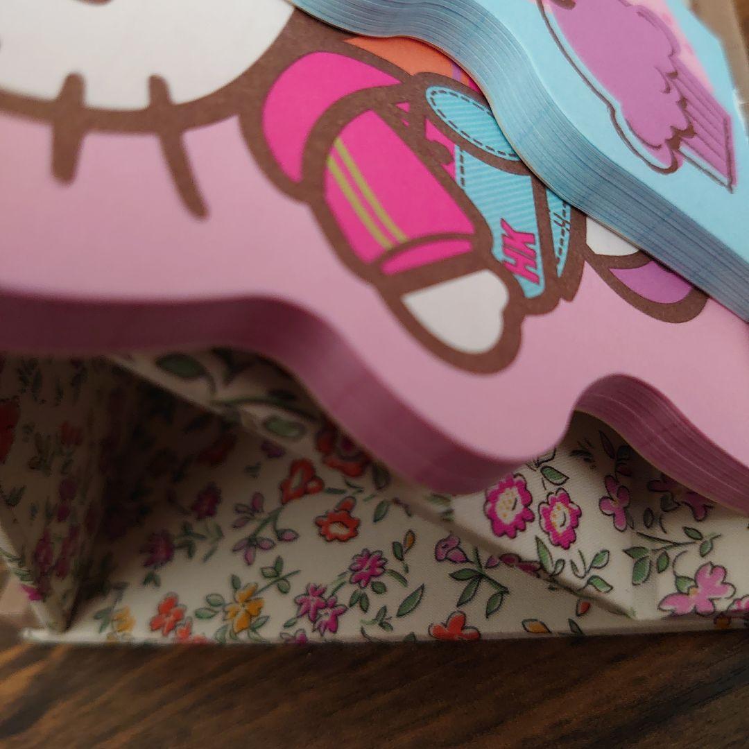 l*9様 新品‪♡海外限定ハローキティお買い物ダイカットメモ