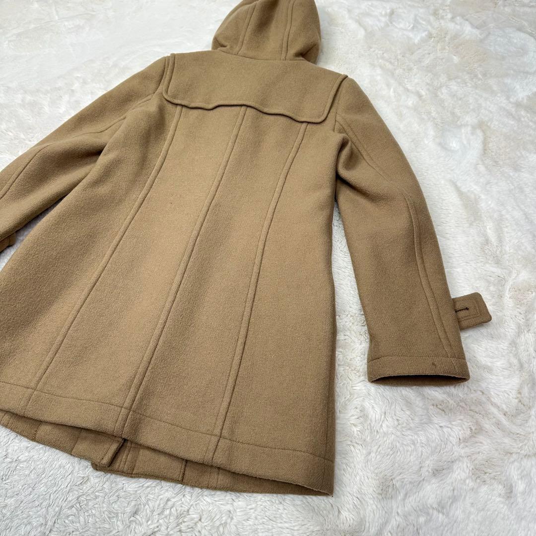 ✨美品✨ブルーレーベルクレストブリッジ ダッフルコート 赤チェック ベージュ M