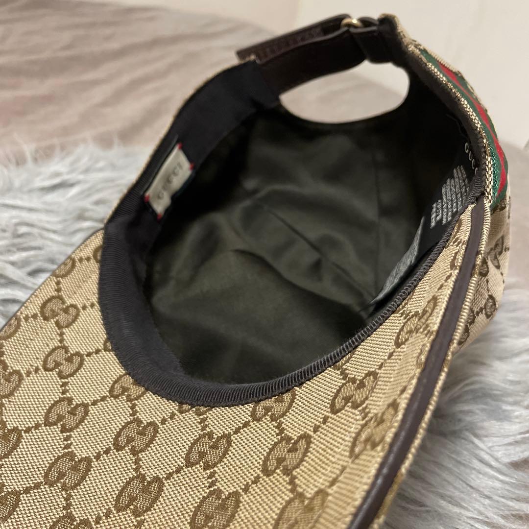 GUCCI GGモノグラムキャップ