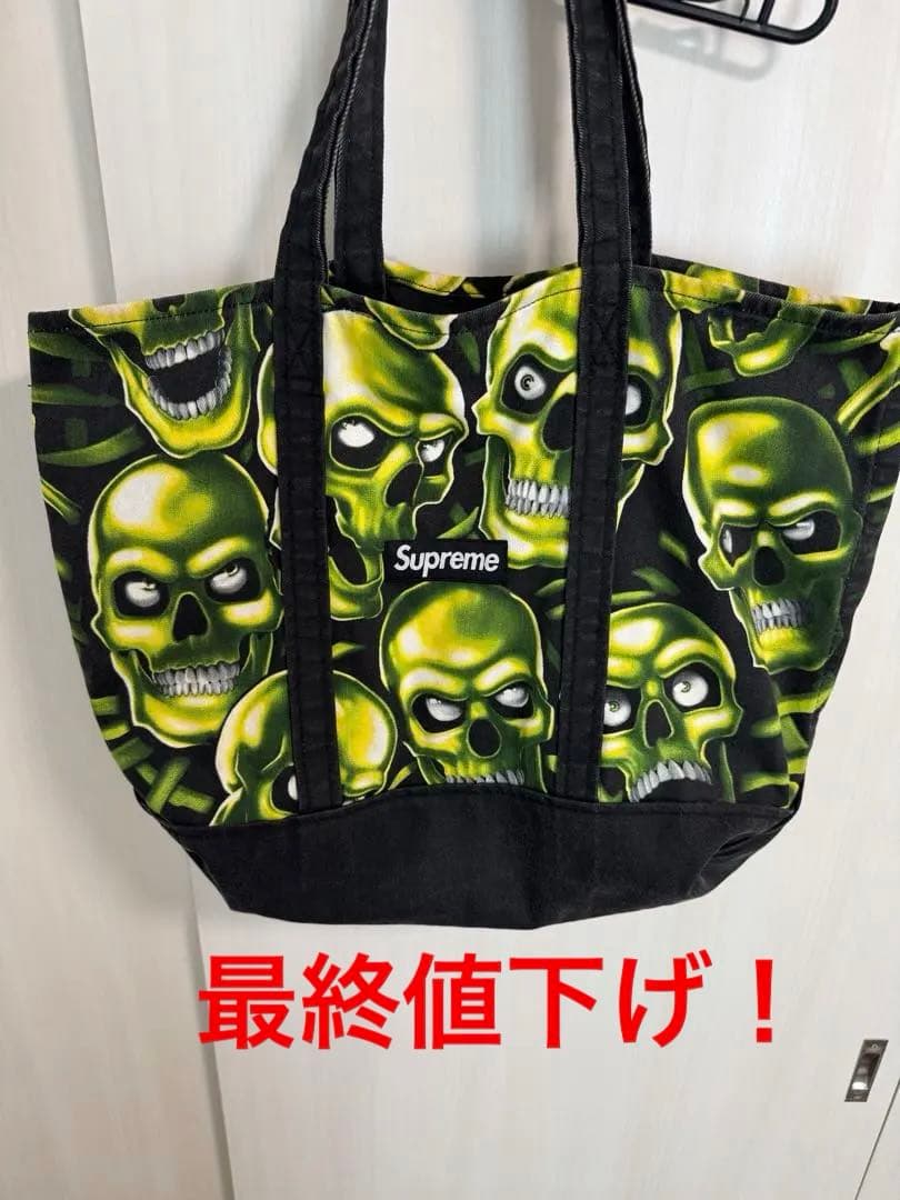 バッグ Supreme Skull Tote bag \