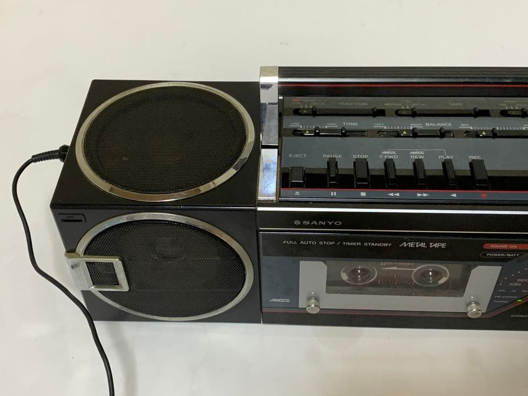 Sanyo MR-Q4 ラジオカセットレコーダー