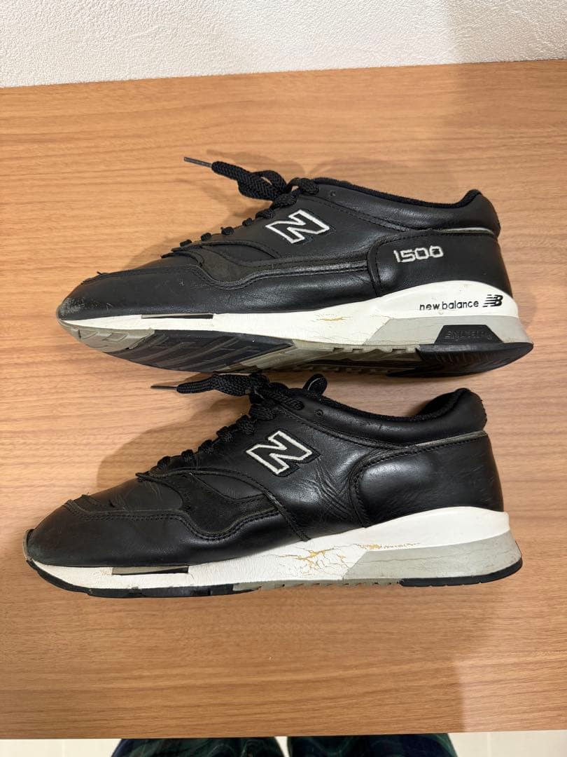 new balance ニューバランス　M1500 レザー　ブラック　26
