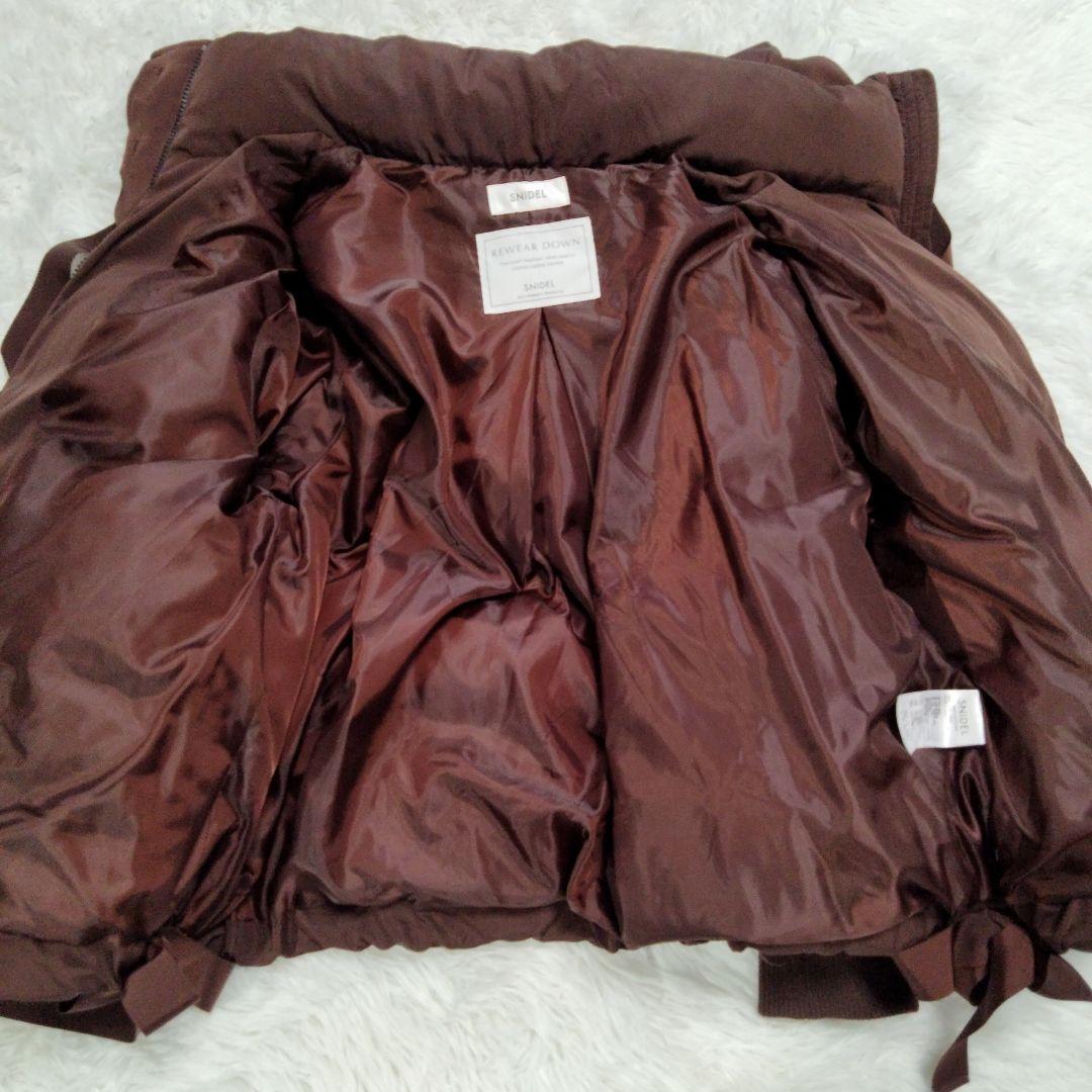 【極美品】SNIDEL REWEAR DOWN フード　ダウンジャケット