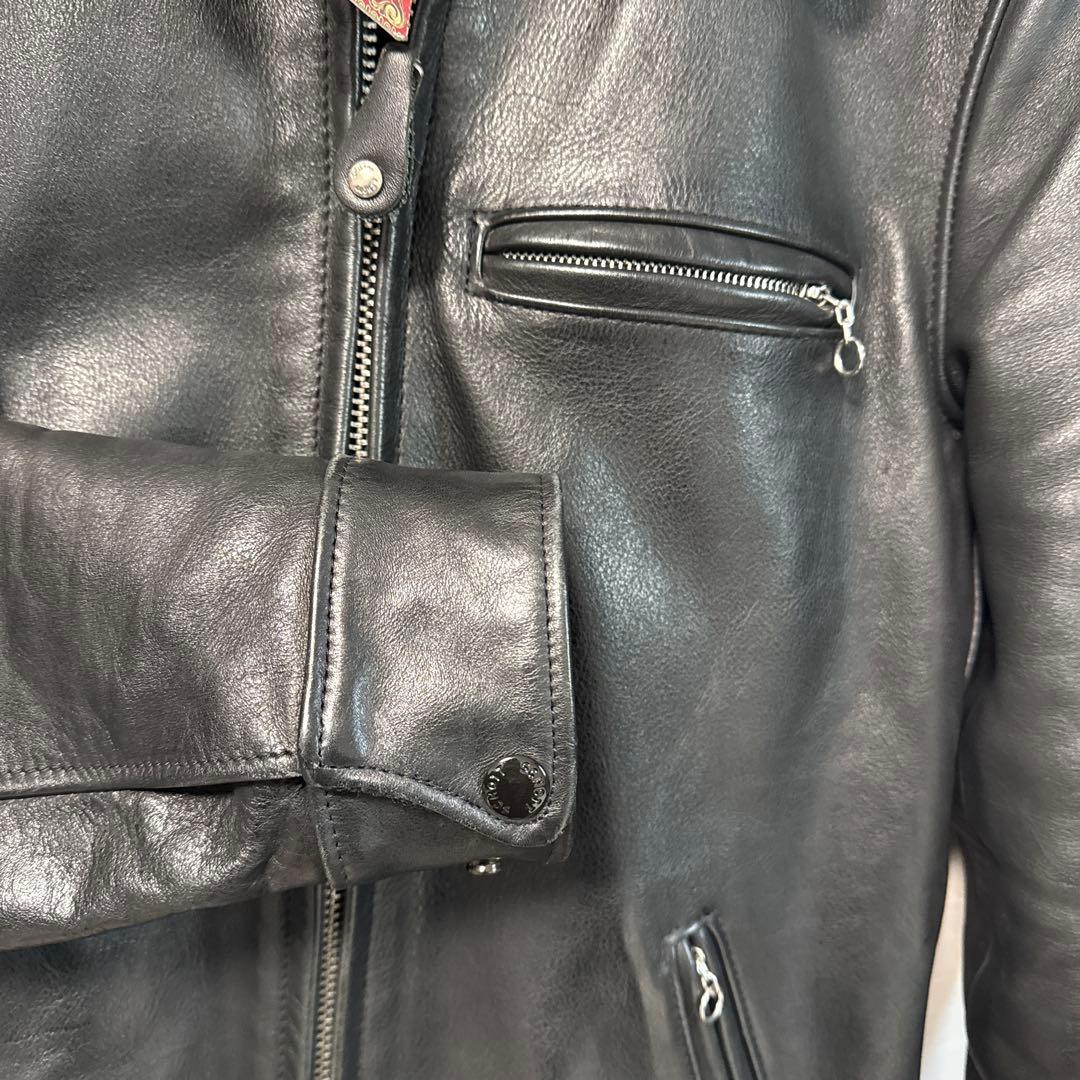 シングルライダースジャケット 牛革 ショット ユナイテッドアローズコラボ 38