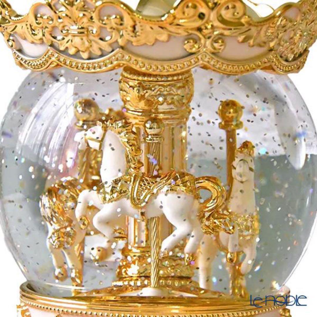 ハルモニア　メリーゴーランド スノードーム