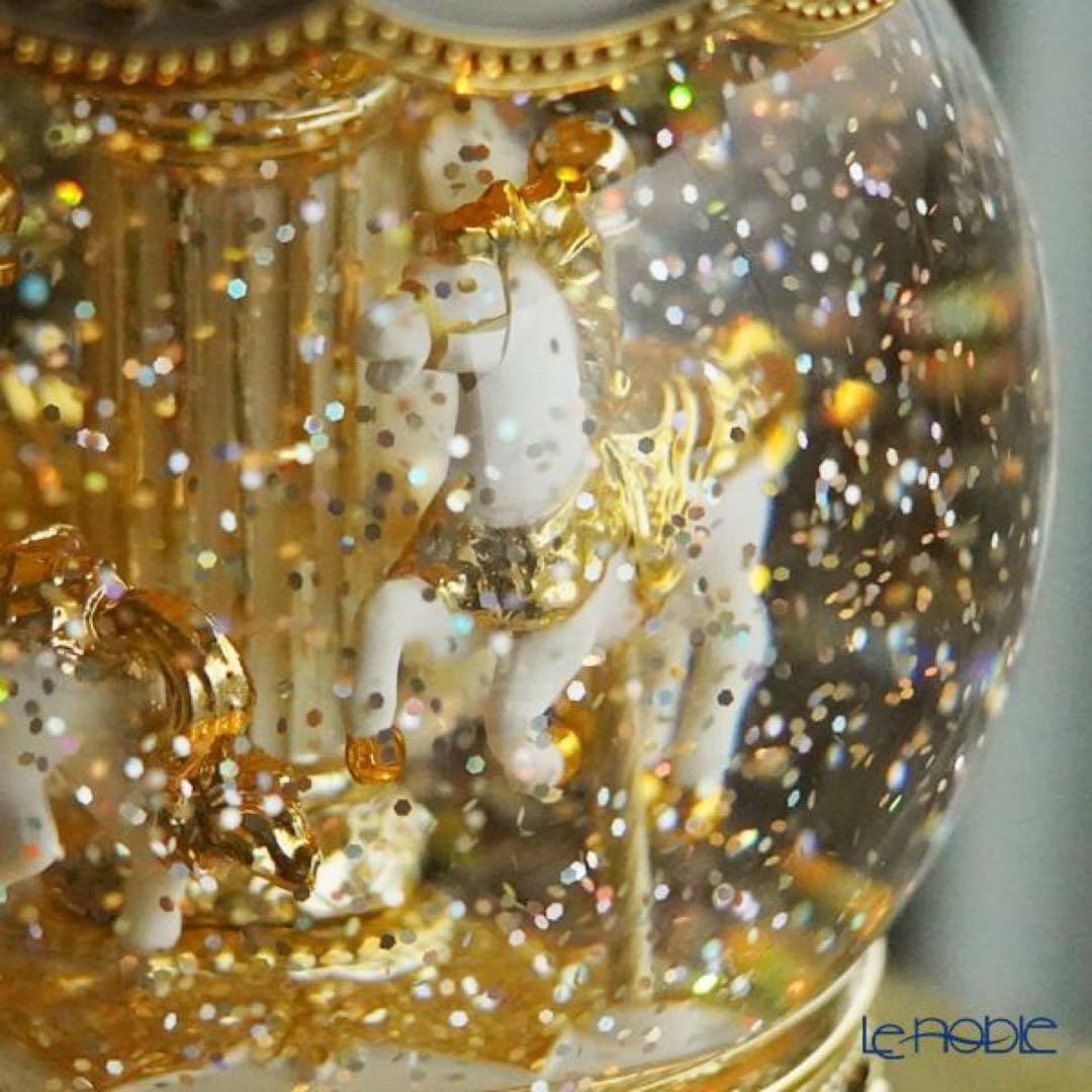 ハルモニア　メリーゴーランド スノードーム