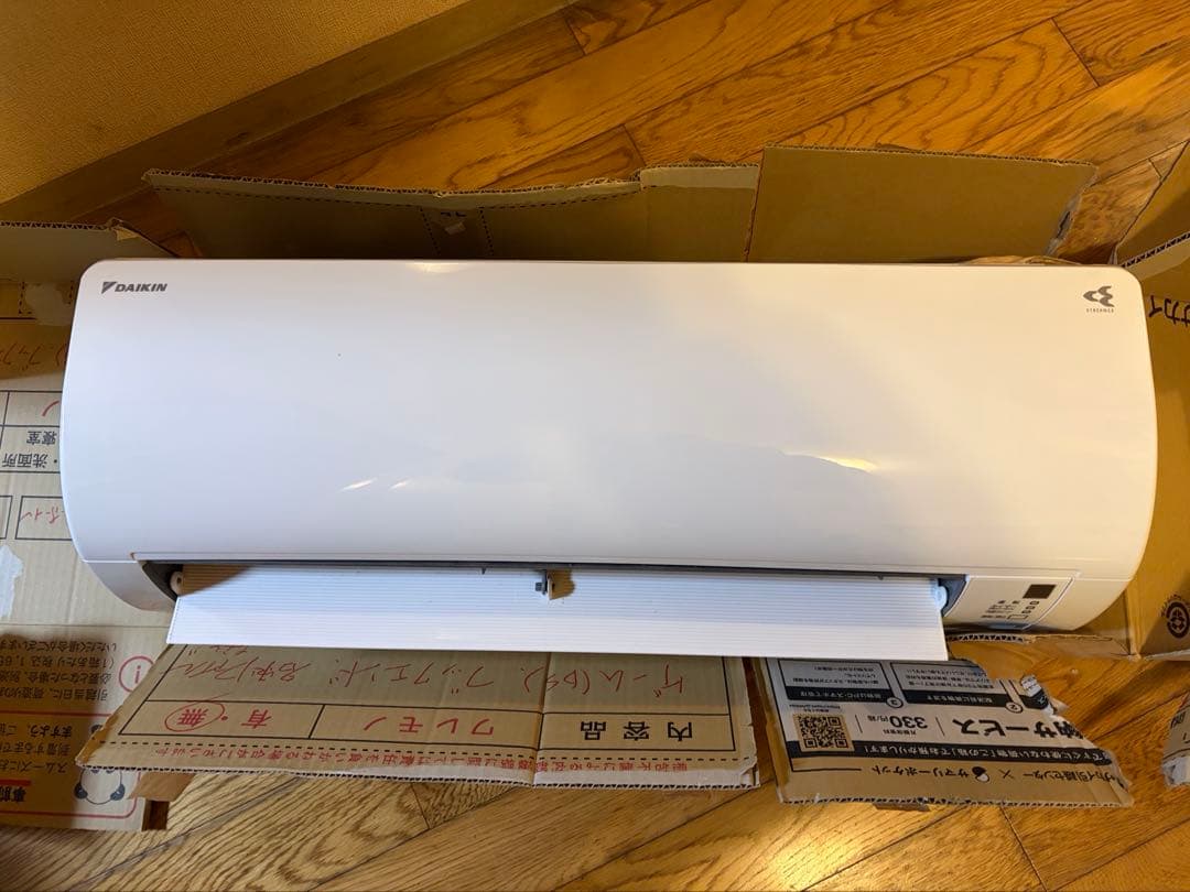 【半年利用/付属品完備】ダイキン ルームエアコン 6畳 S223ATES-W