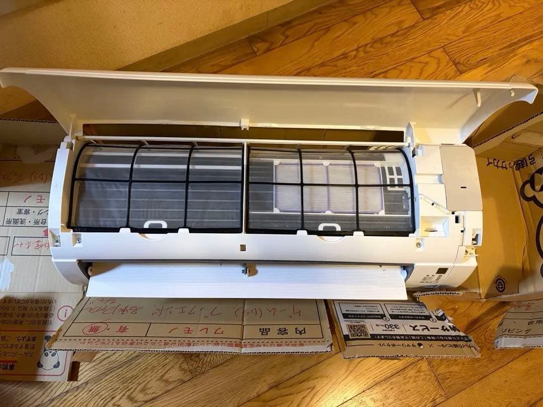 【半年利用/付属品完備】ダイキン ルームエアコン 6畳 S223ATES-W