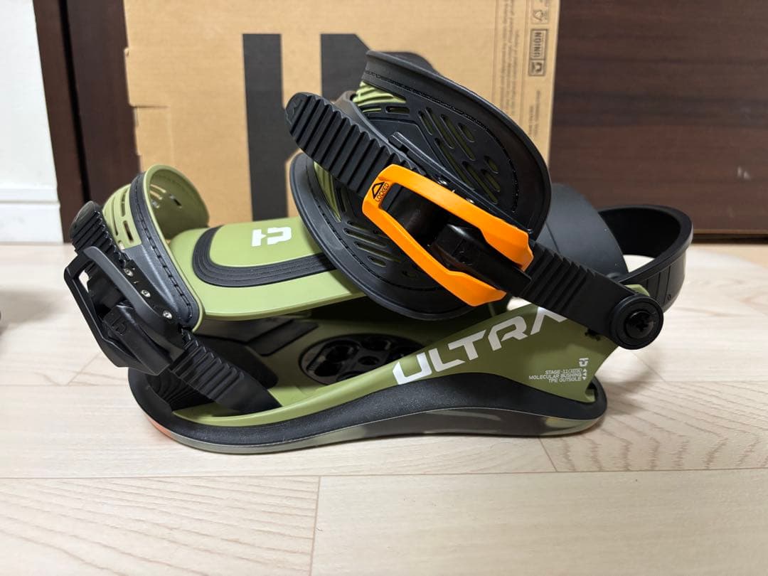 Union Ultra スノーボード ビンディング オリーブ