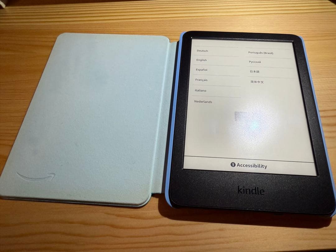 Kindle 11世代 16gb 純正スペースホエールカバー付き
