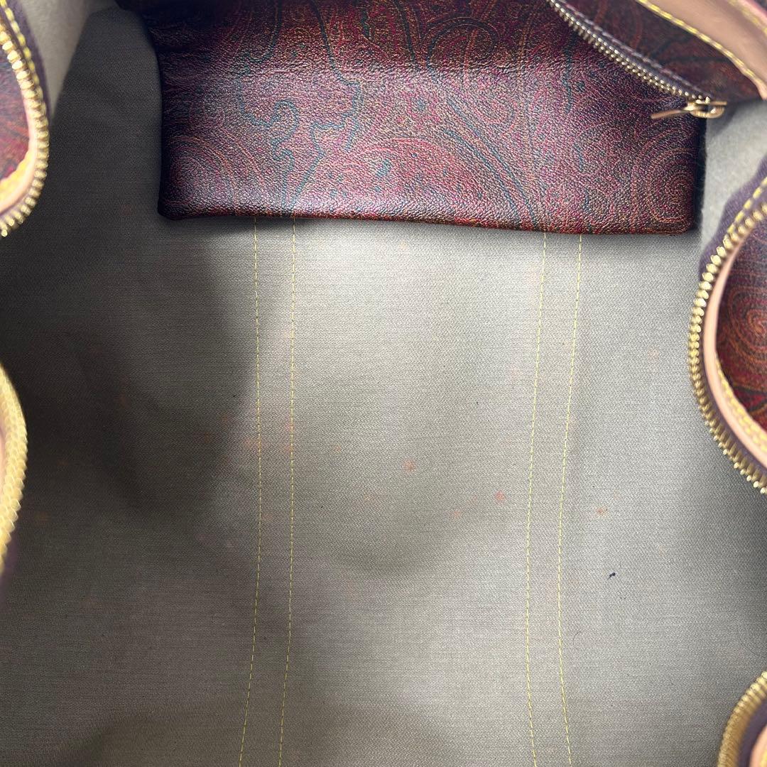 杏様　美品　ETRO ペイズリー柄 ボストンバッグ