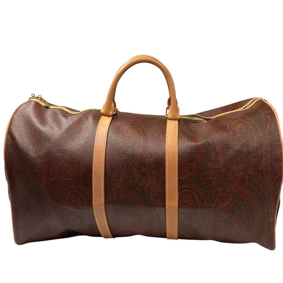 杏様　美品　ETRO ペイズリー柄 ボストンバッグ