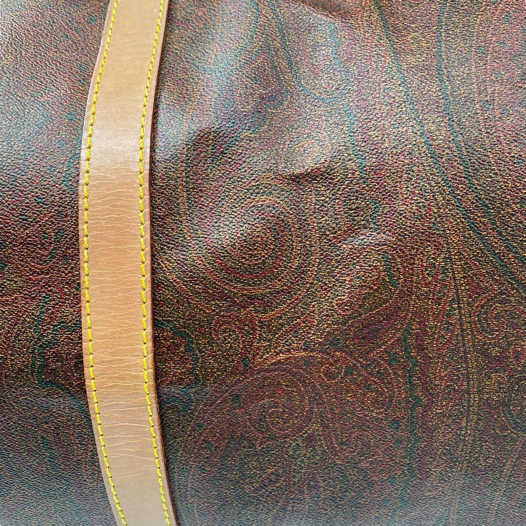 杏様　美品　ETRO ペイズリー柄 ボストンバッグ