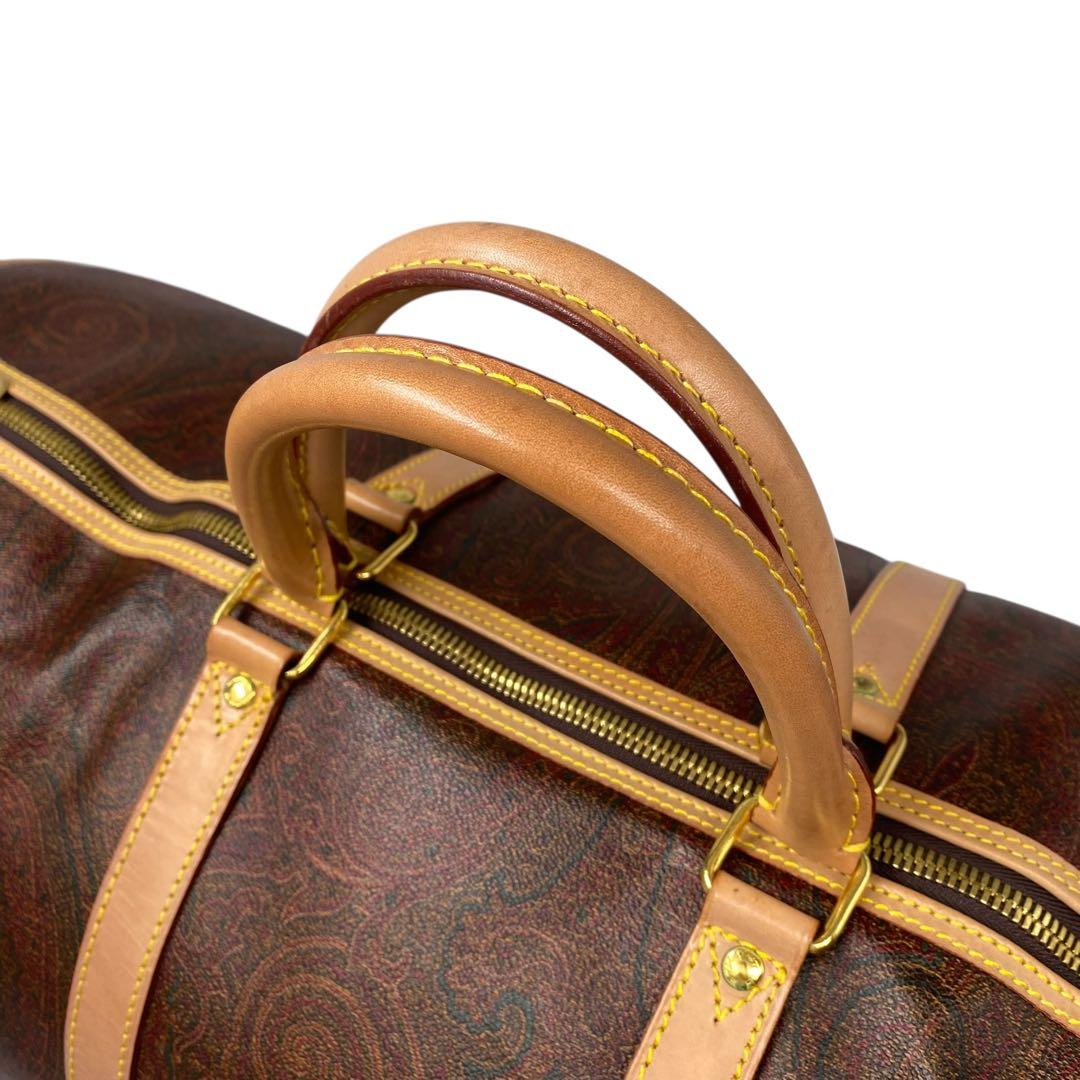 杏様　美品　ETRO ペイズリー柄 ボストンバッグ