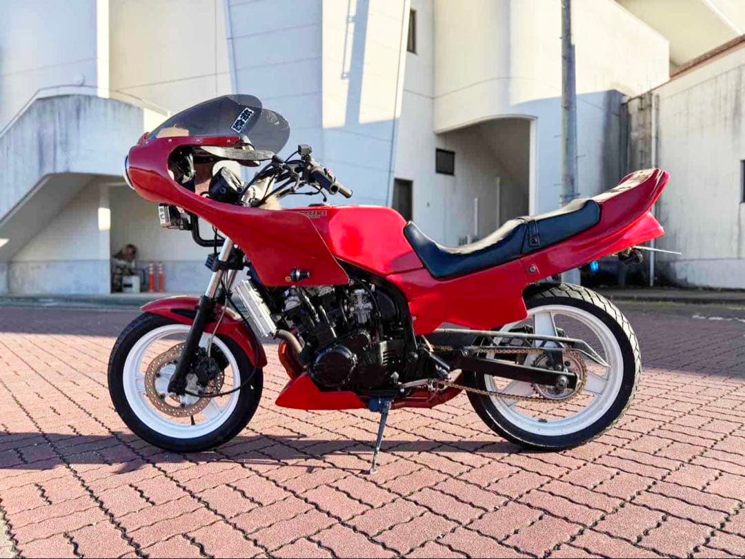 ラジエーターカバー　GF250　送料無料　かっぺオリジナル　空冷オイルクーラー風