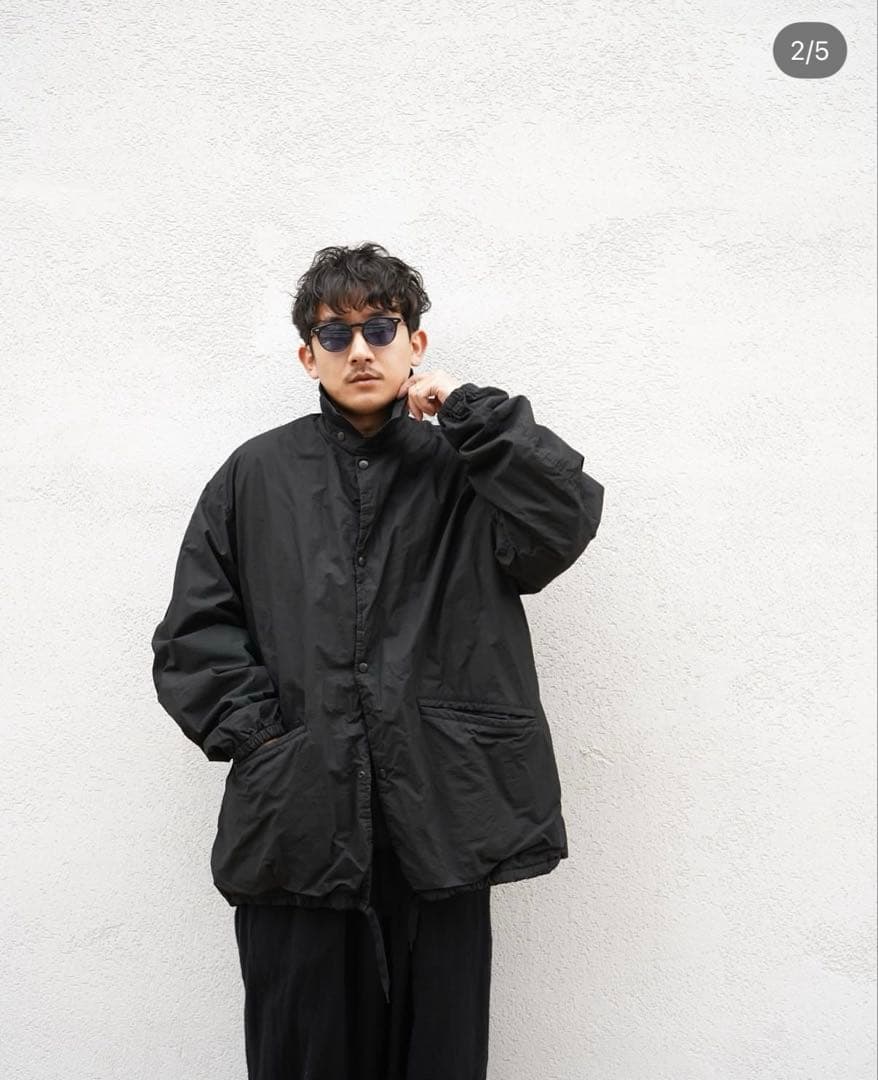 貴重　24AW COMOLI コットンナイロン コーチジャケット サイズ2