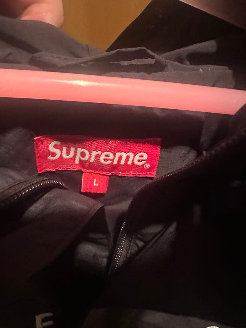ジャケット・アウター Supreme Curve LOGOS Ripstop Jacket Black