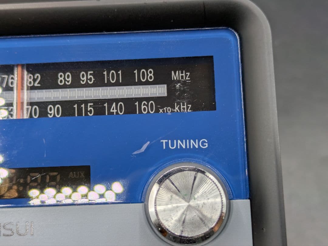 SANSUI ラジオスピーカー MSR-1 ブラック