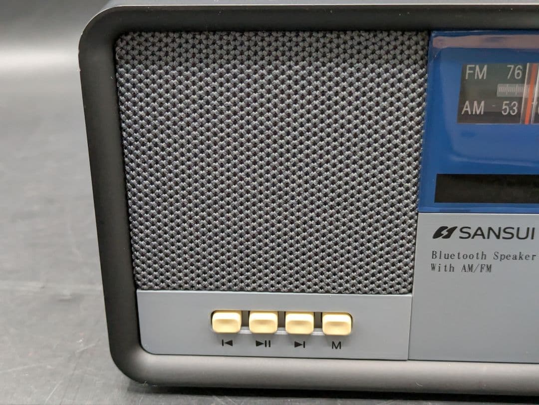 SANSUI ラジオスピーカー MSR-1 ブラック