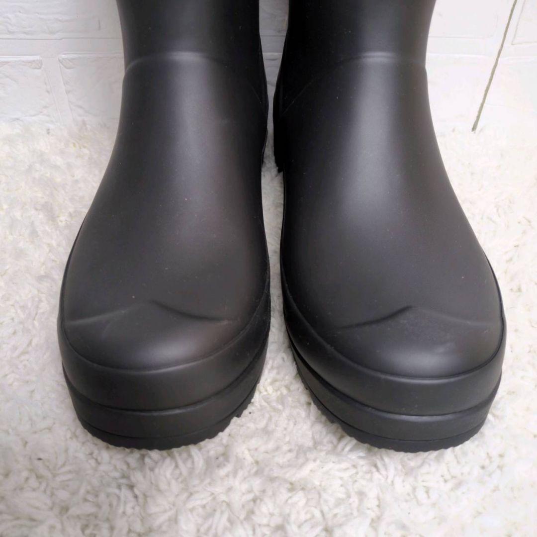 ハンター レインブーツ ショートブーツ ブラック 24㎝