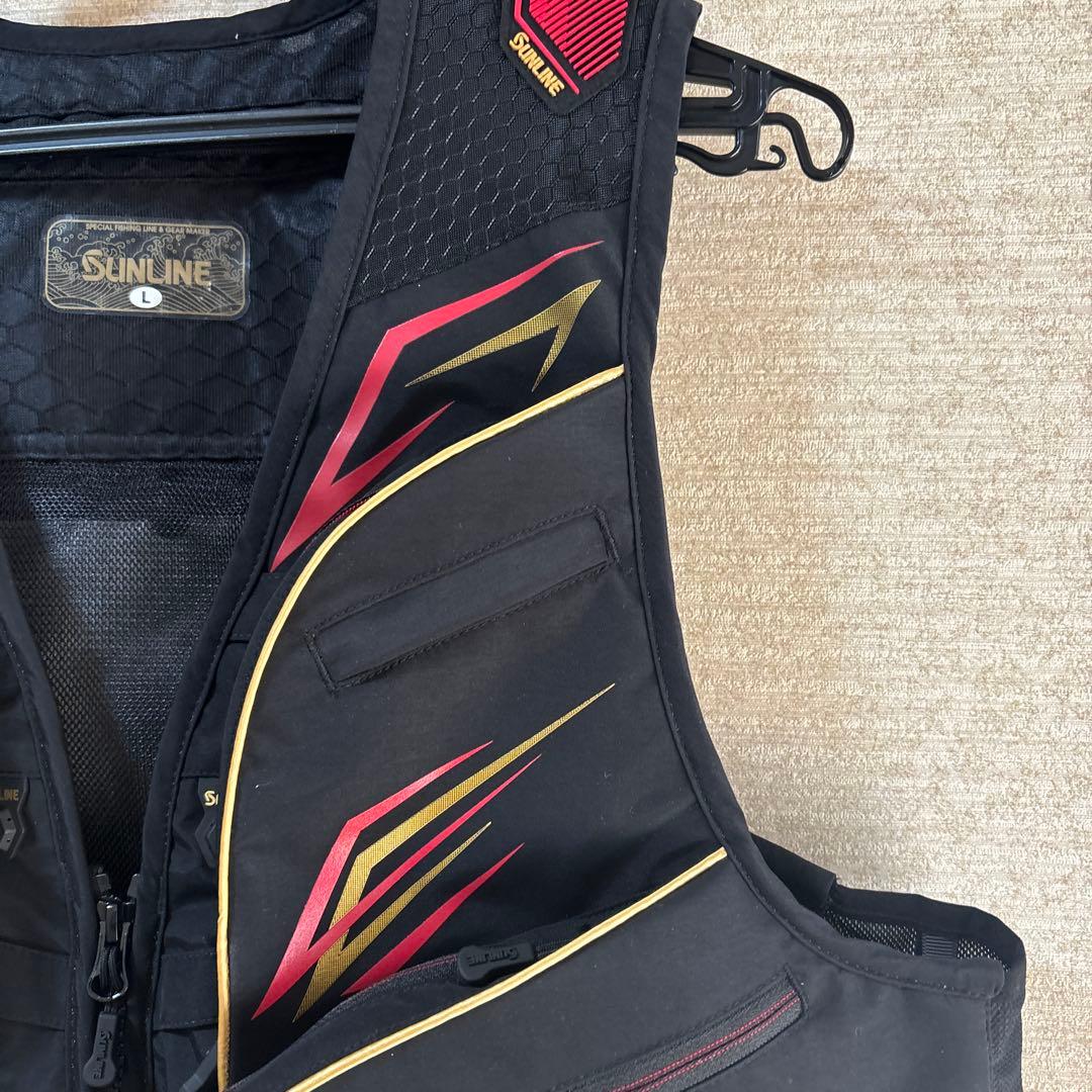 新品未使用サンライン(SUNLINE) S-DRY 鮎ベストSUA-09215