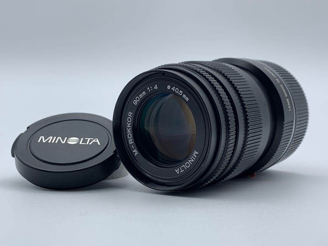 美品 ミノルタ Minolta M-Rokkor 90mm F4 レンズ
