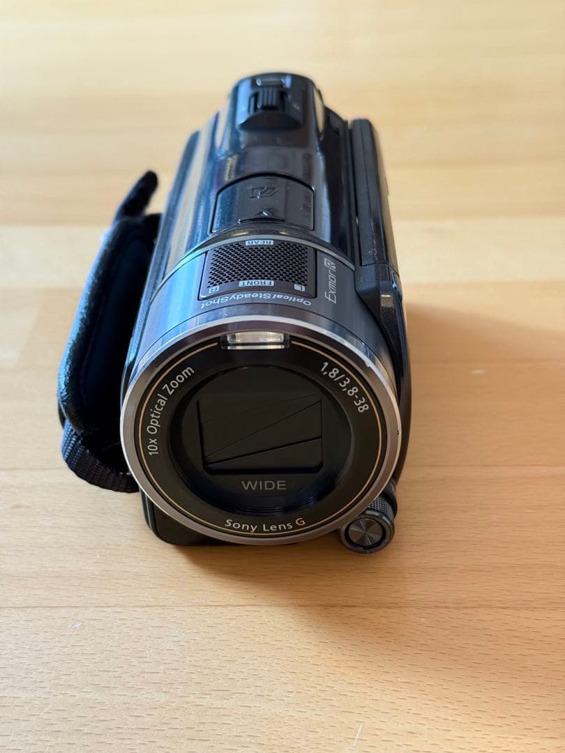 SONY CX550 ビデオカメラ 光学10倍ズーム　バッテリー付き