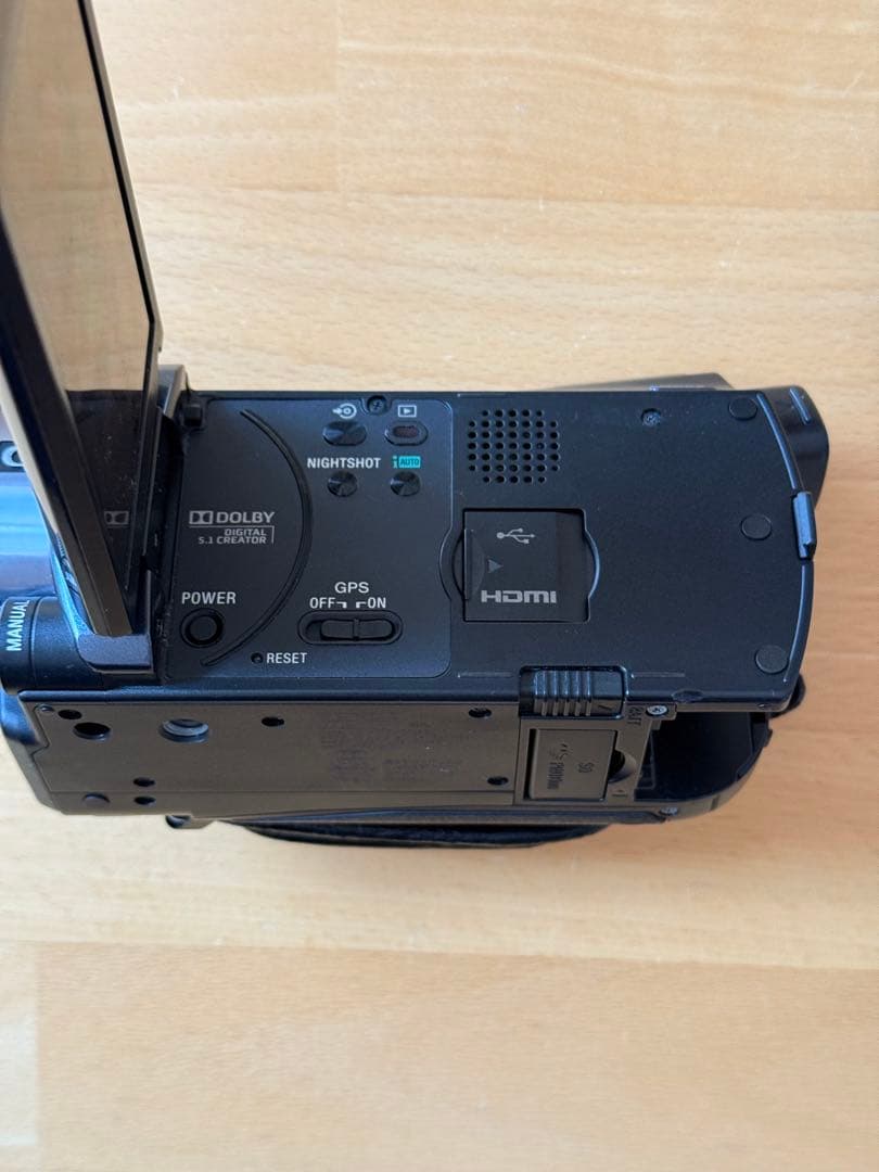 SONY CX550 ビデオカメラ 光学10倍ズーム　バッテリー付き