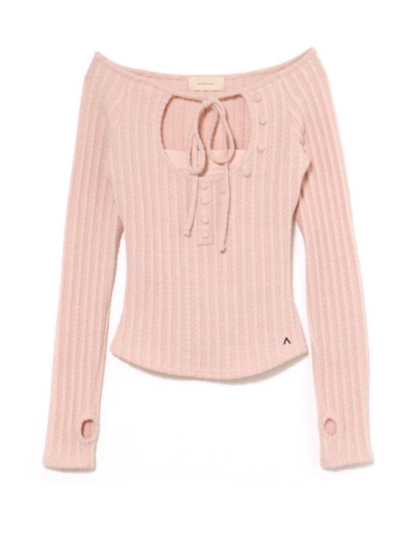 ANDMARY☆ Nini ribbon tops新品未使用タグ付き