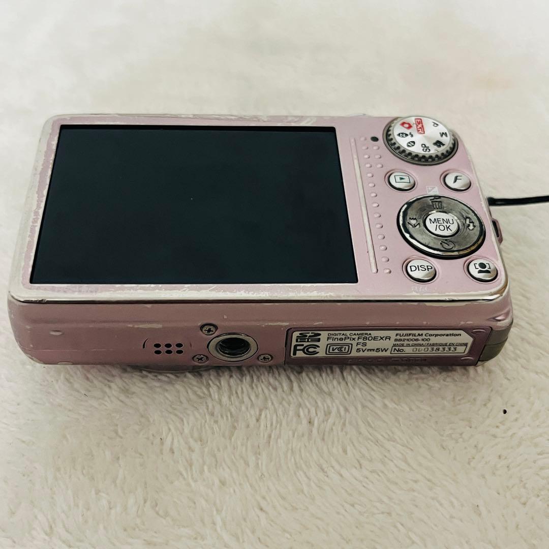 【良品】FUJIFILM FinePix F80 EXR シルバー 動作確認済