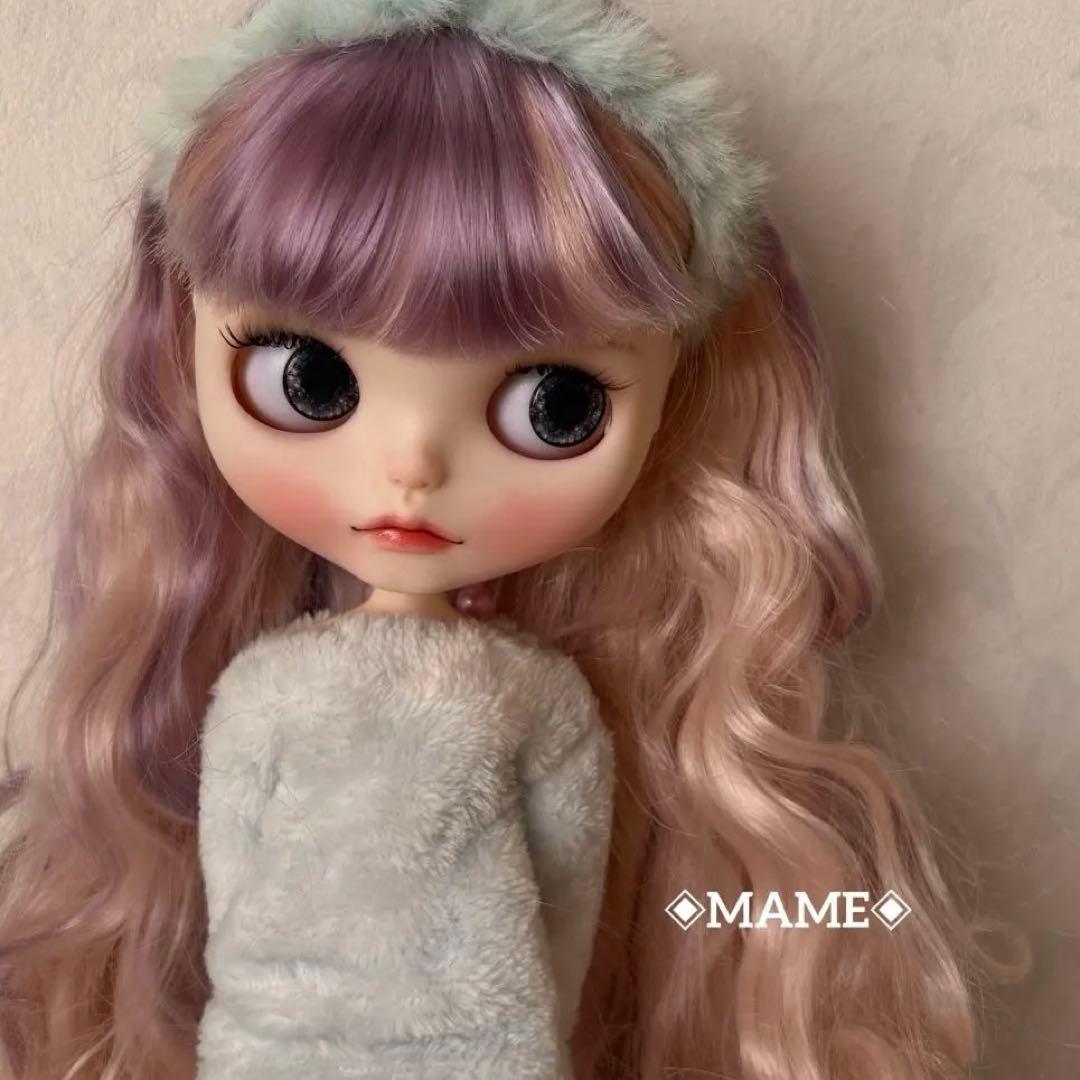 アイシードールカスタム ♡白肌・ピンクパープルミックス♡