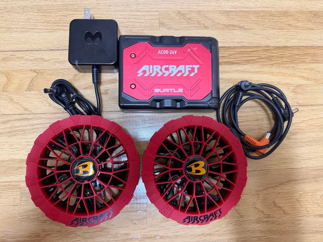 バートルエアークラフト 空調服 ファン バッテリーセット AC09 24V