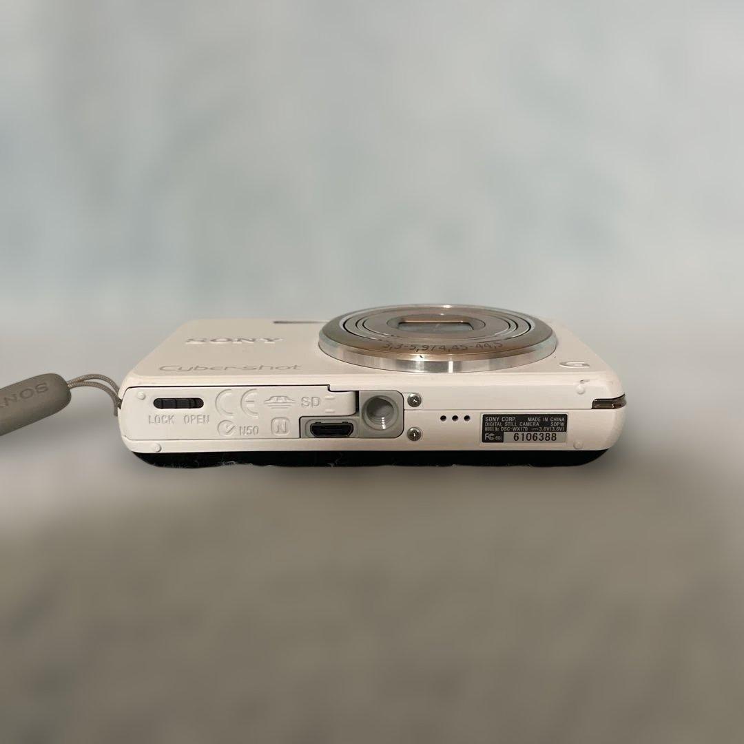 SONY　Cyber-shot　DSC-WX170　ホワイト