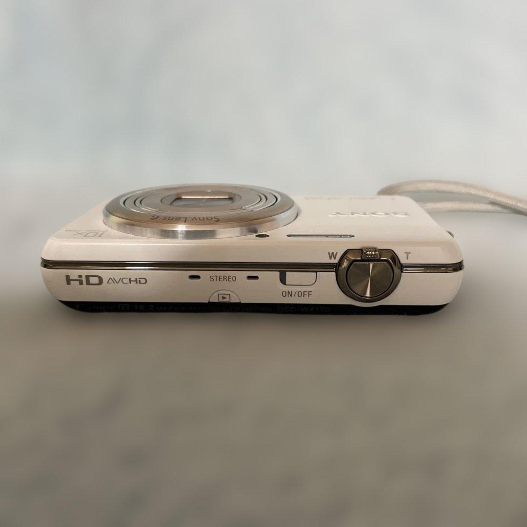 SONY　Cyber-shot　DSC-WX170　ホワイト