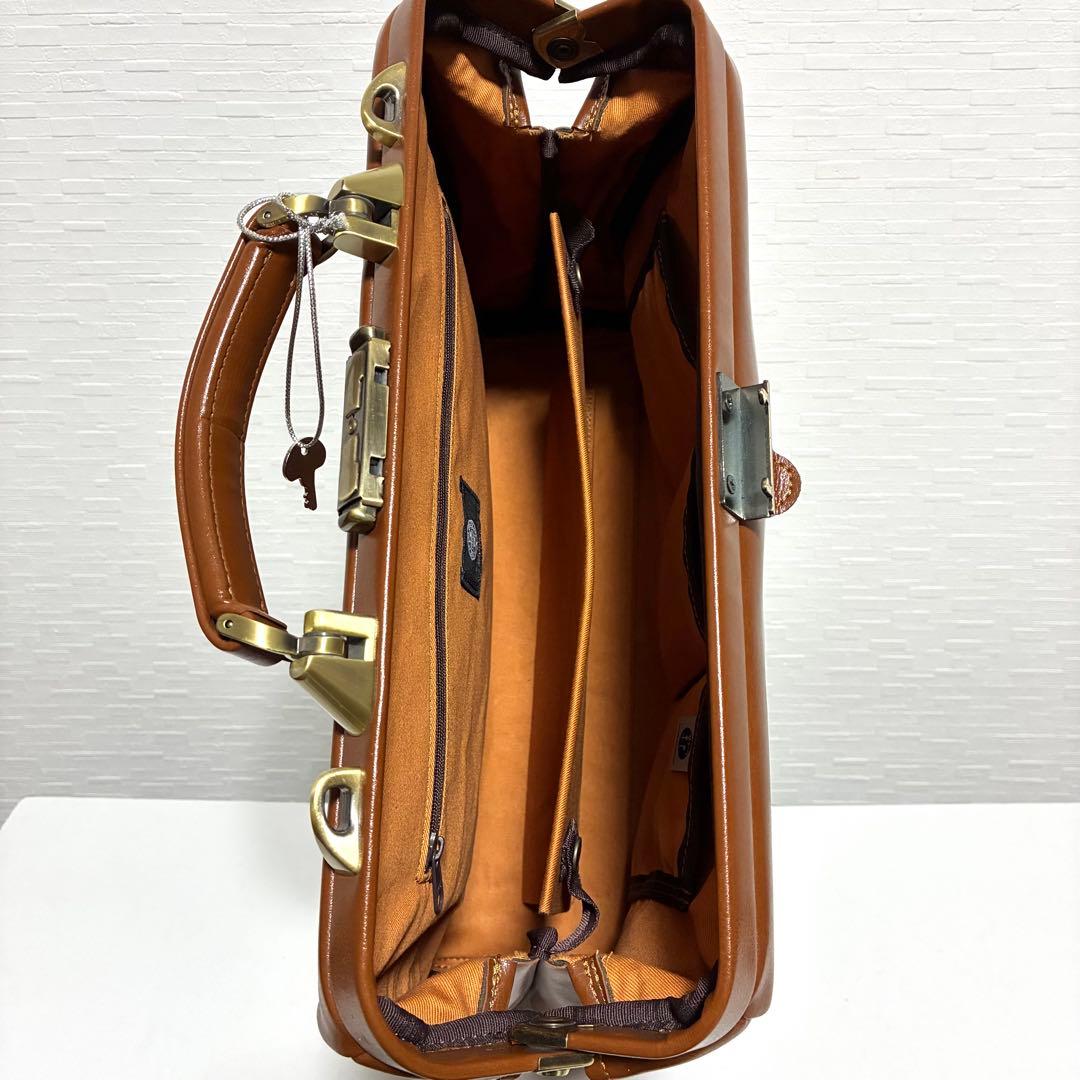 EVERWIN 豊岡鞄 ダレスバッグ キャメル 3way リュック