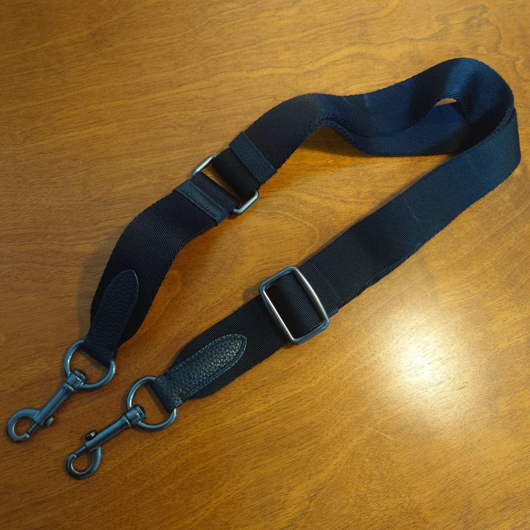 COACH レザートートバッグ ショルダーストラップ付き