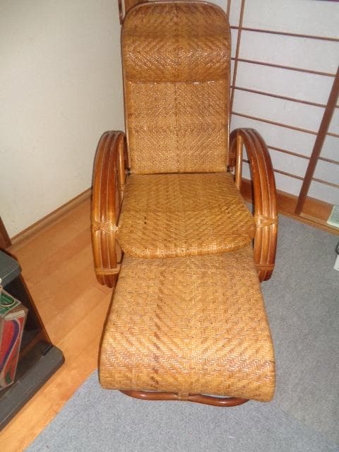 籐製品　ロッキングチェアー ＊写真にて確認ください