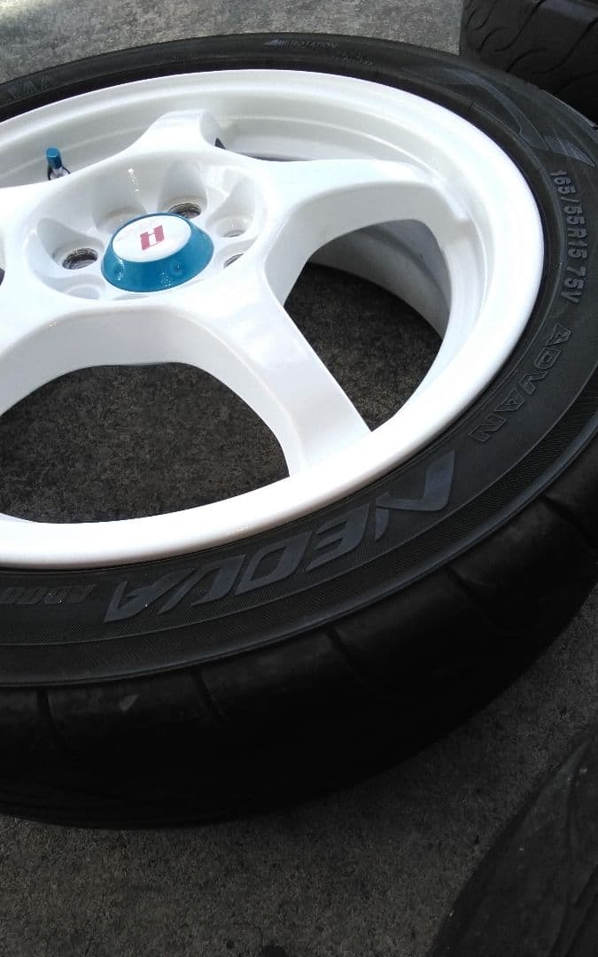 A-TECH 5本スポークにハイグリップ ネオバ/NS-2R エッセで使用