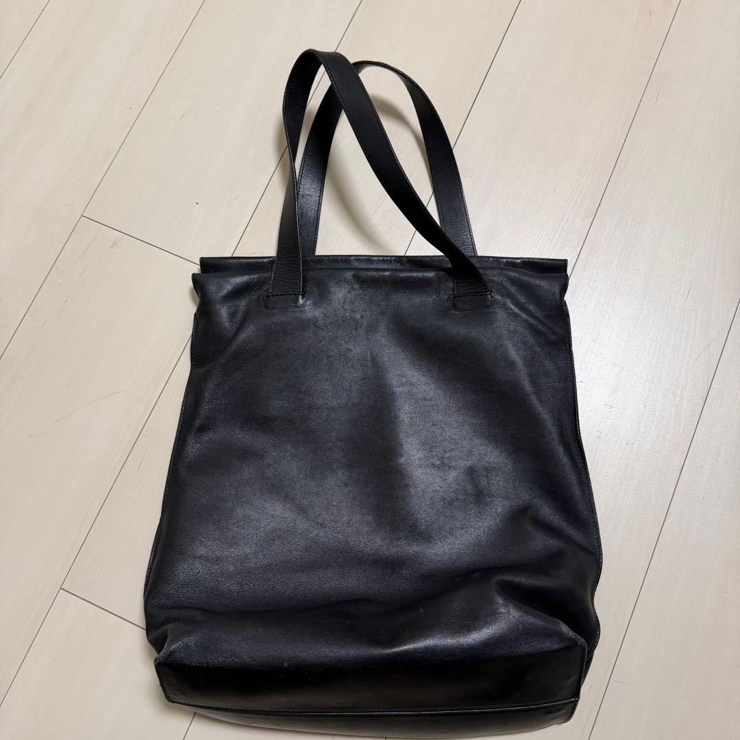 E*♡様 LOEWE ブラック レザートートバッグ