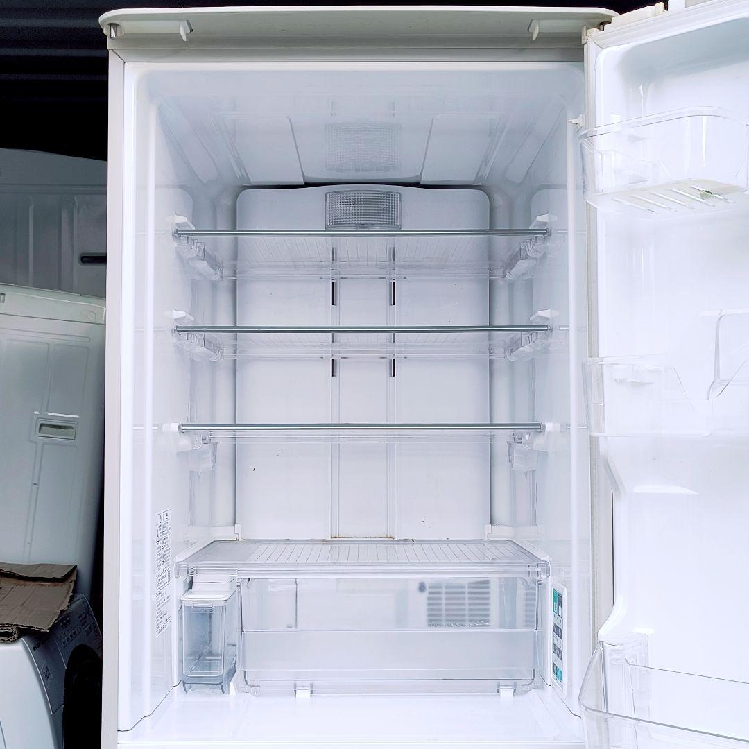 運搬取付無料！シャンパンゴールドのスリムなボディ！純正SHARP冷蔵庫　完動品！