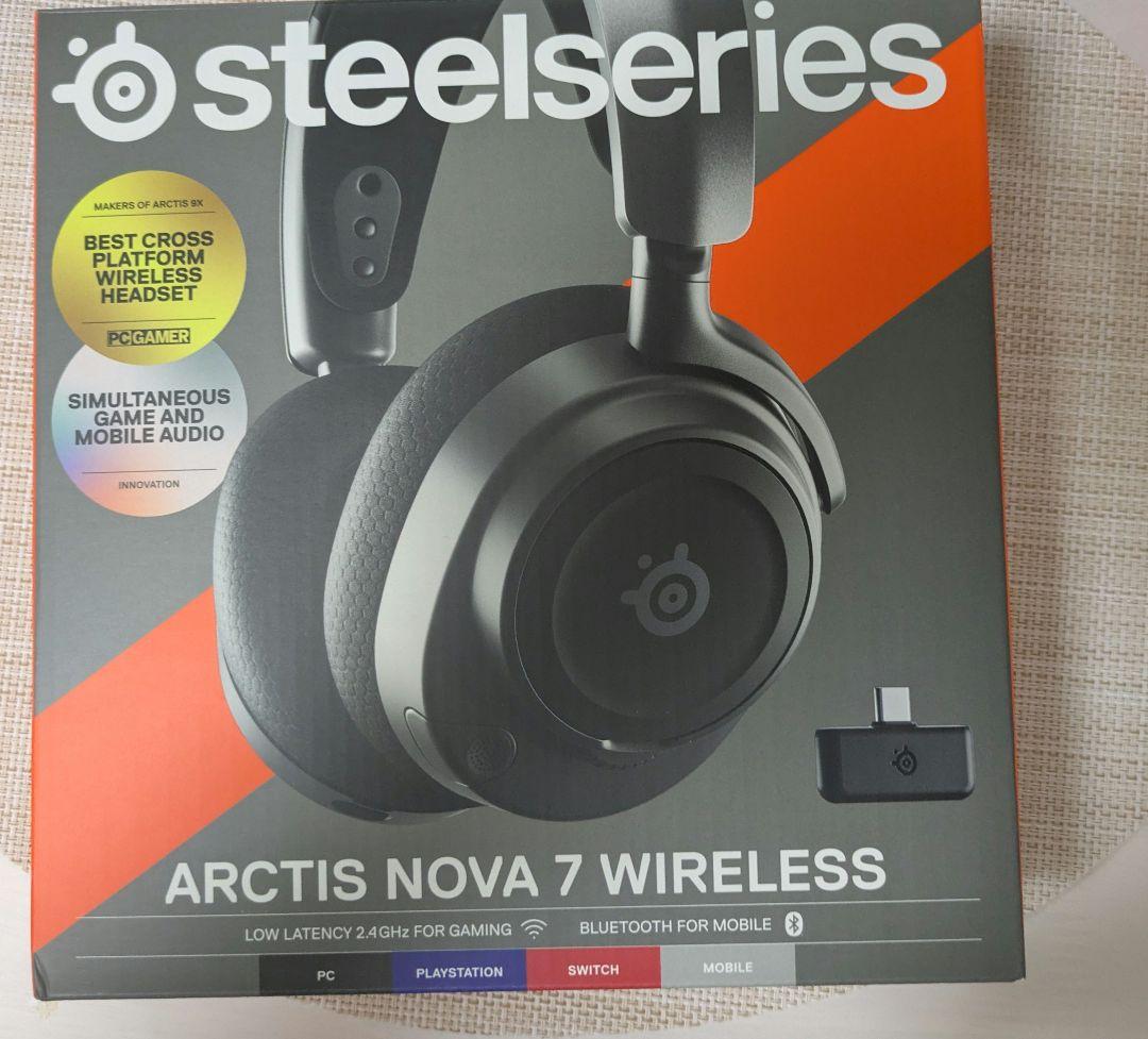 SteelSeries Arctis Nova7 ゲーミング ヘッドセット 無線