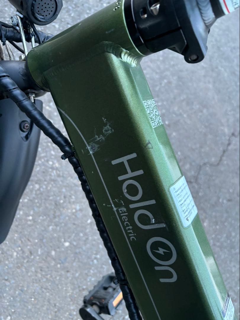 折りたたみ電動アシスト自転車　 Holdon ホールドオン　 送料込み