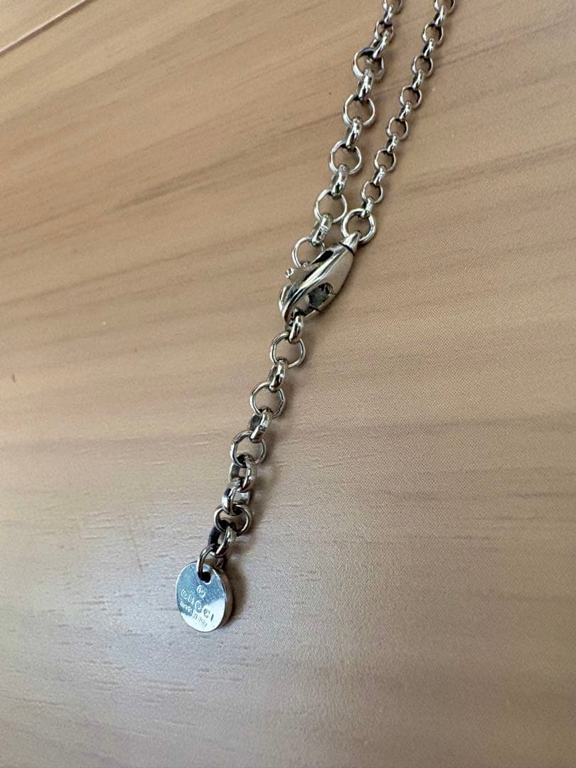 GUCCI〔グッチ インターロッキング〕ペンダント ネックレス