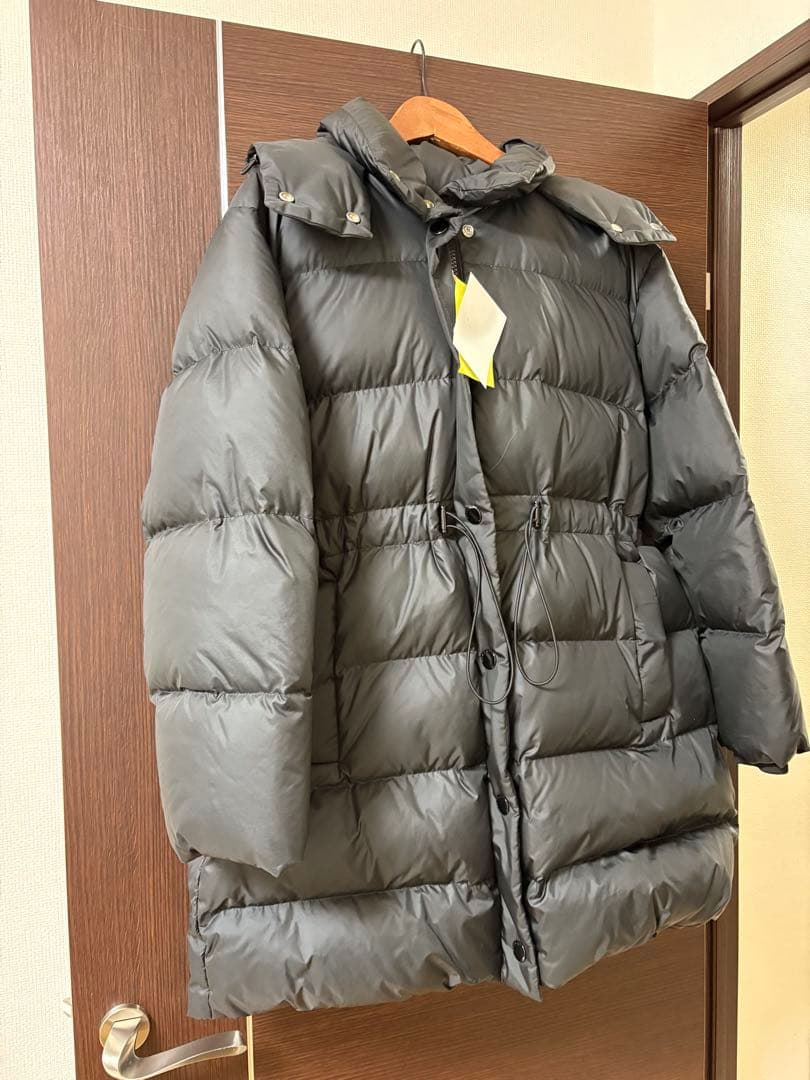 【COACH】コーチ ミッドダウン パッファー・シアリング ブラック　Lサイズ