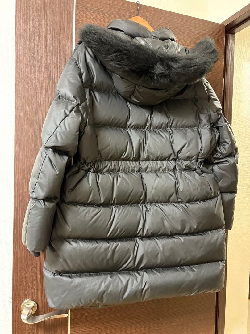 【COACH】コーチ ミッドダウン パッファー・シアリング ブラック　Lサイズ