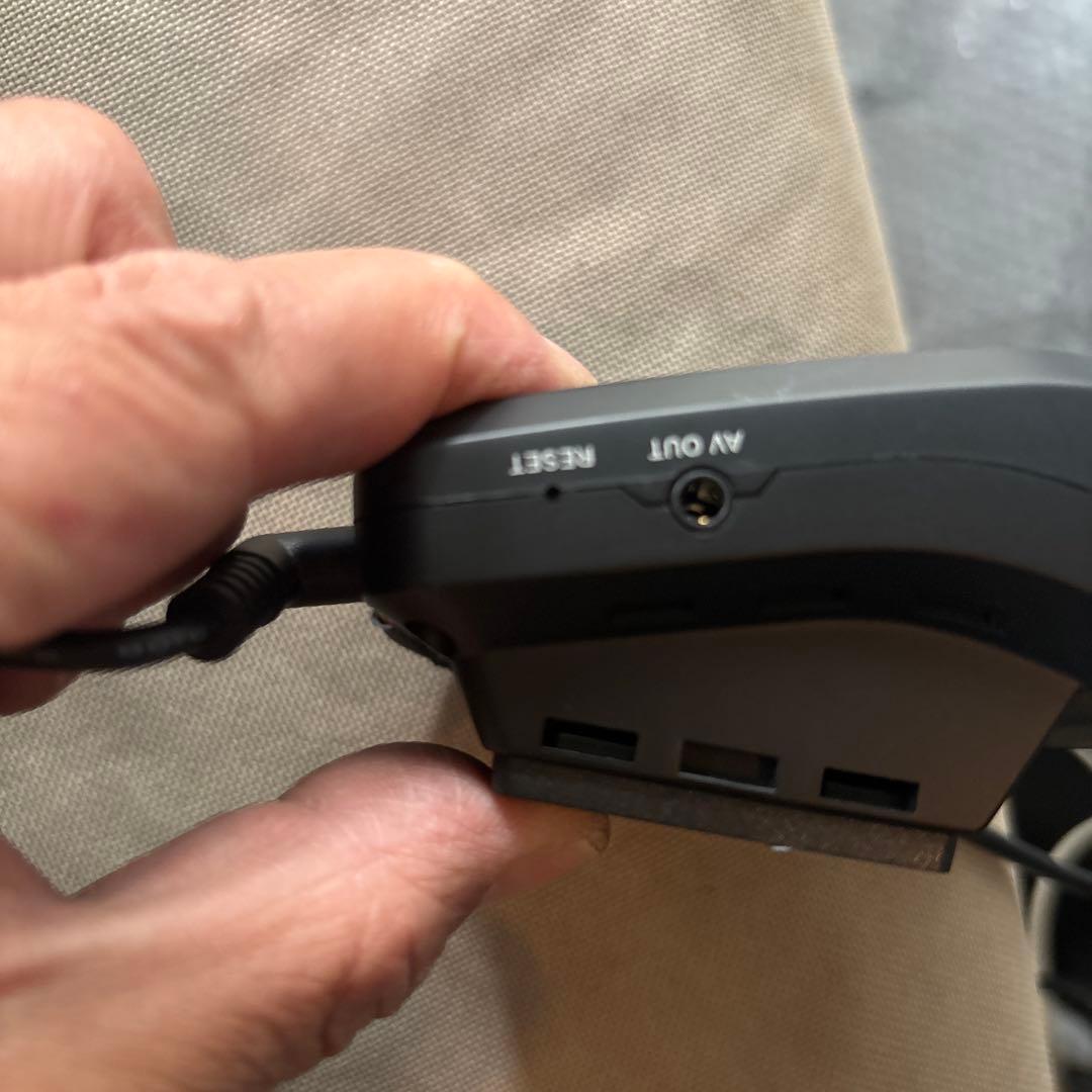 COMTEC HDR360GW ドライブレコーダー　バックカメラ付き