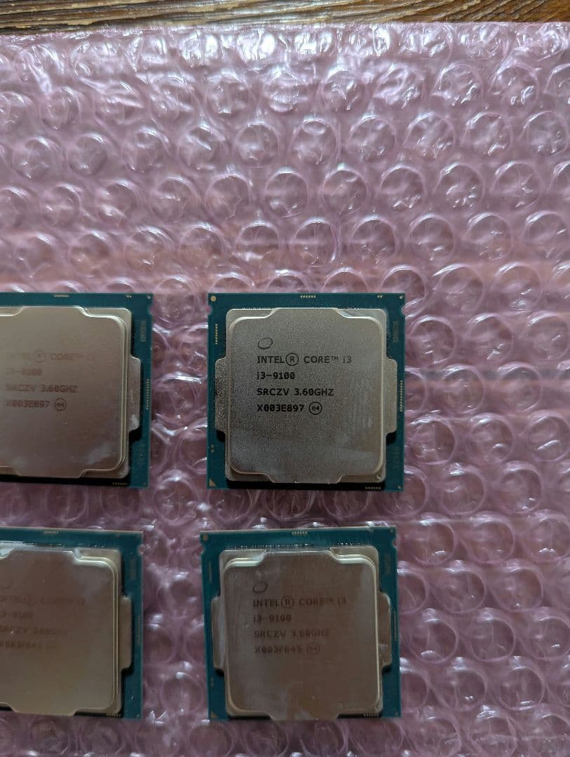 Intel cpu i3-9100 i3-10100まとめ売り