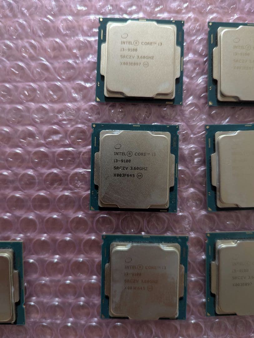 Intel cpu i3-9100 i3-10100まとめ売り