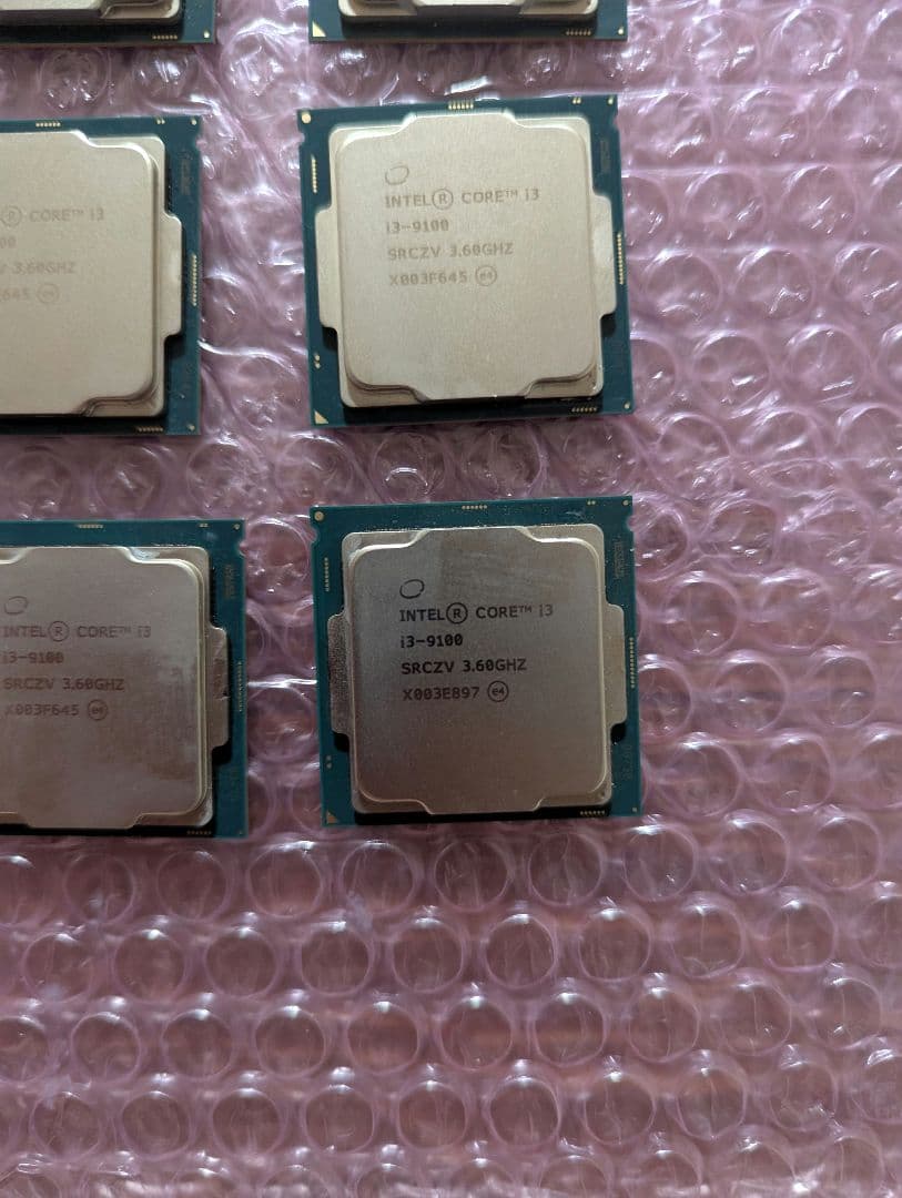 Intel cpu i3-9100 i3-10100まとめ売り