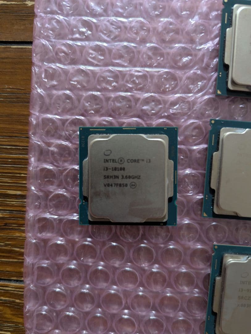 Intel cpu i3-9100 i3-10100まとめ売り